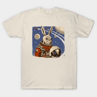 Cosmonaut Space Rabbit T-Shirt